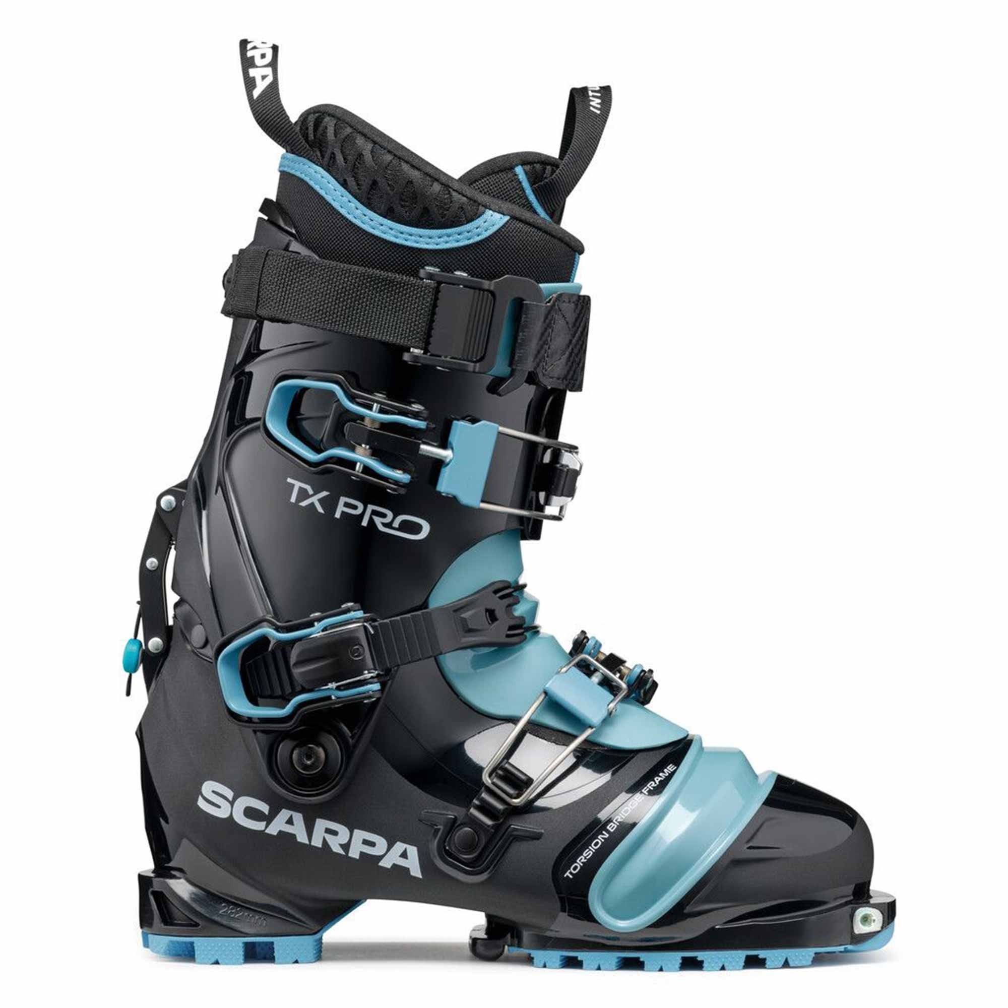 Scarpa TX Pro NTN Telemark Womens Ski Boots 2025 - Black/Polar Blue