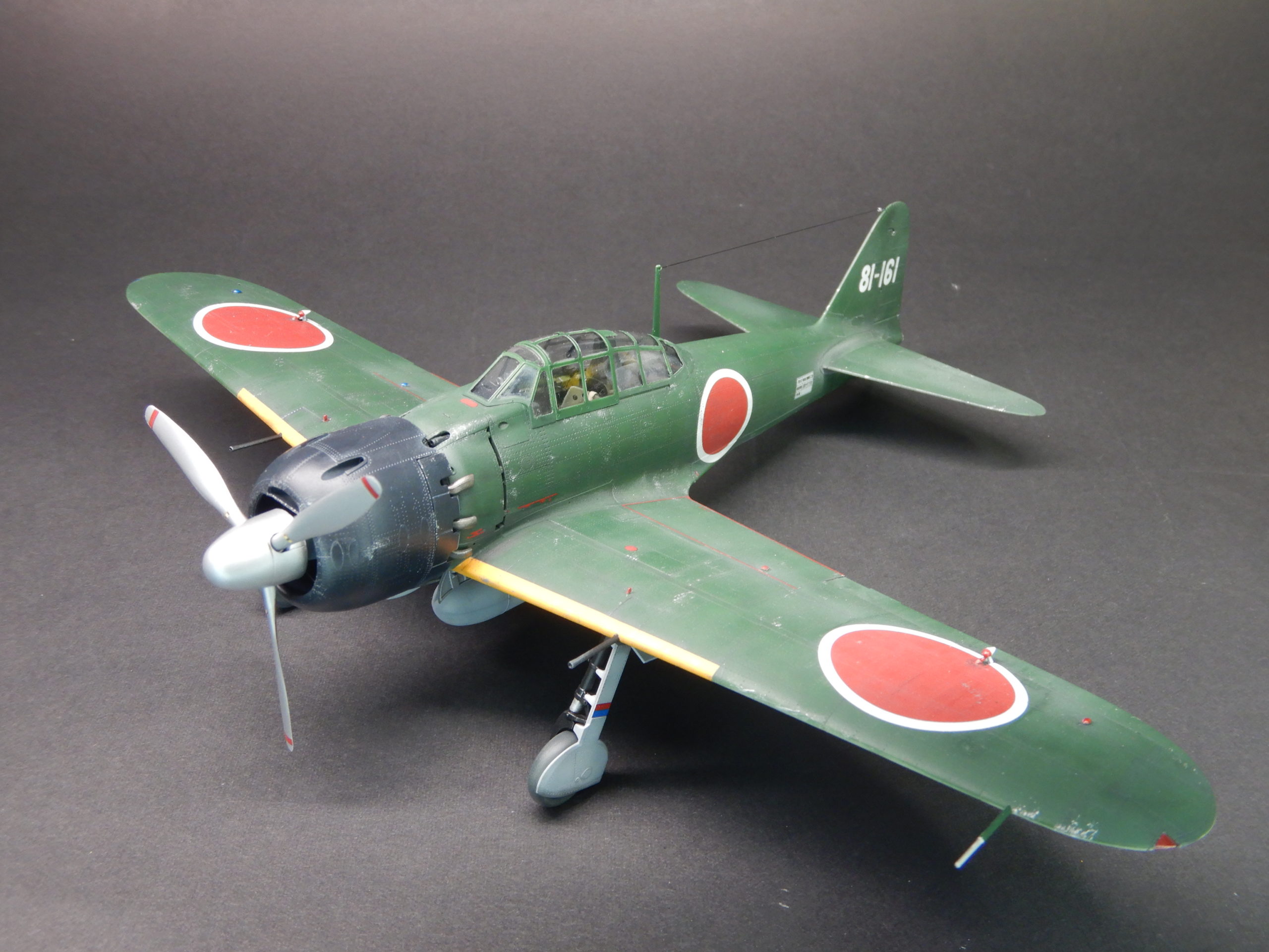 ファインモールド 1/48 帝国海軍 零式艦上戦闘機 五二型 (三菱製・中期