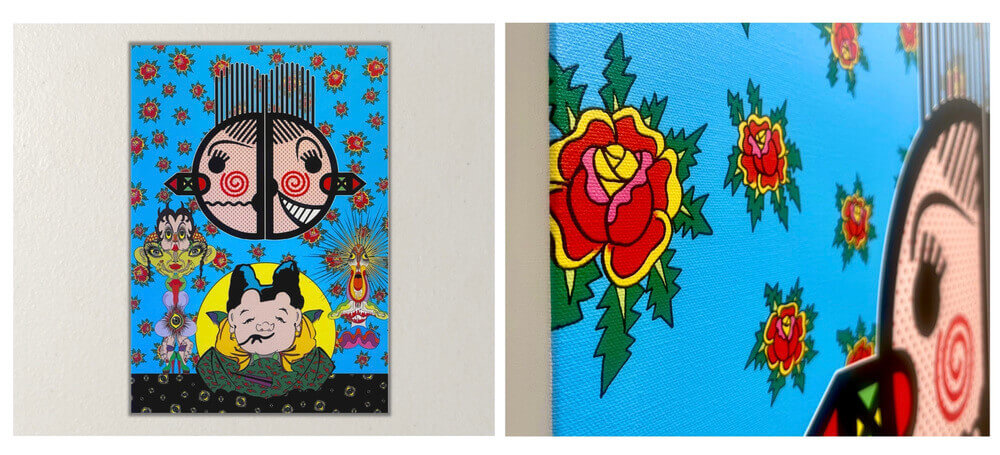 KEIICHI TANAAMI (田名網 敬一) WONDER POP – HATENA Chan – SH GALLERY