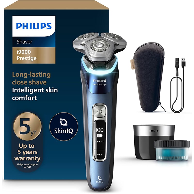 Philips XP9201/20 i9000 Prestige Self-Cleaning Shaver With SkinIQ
