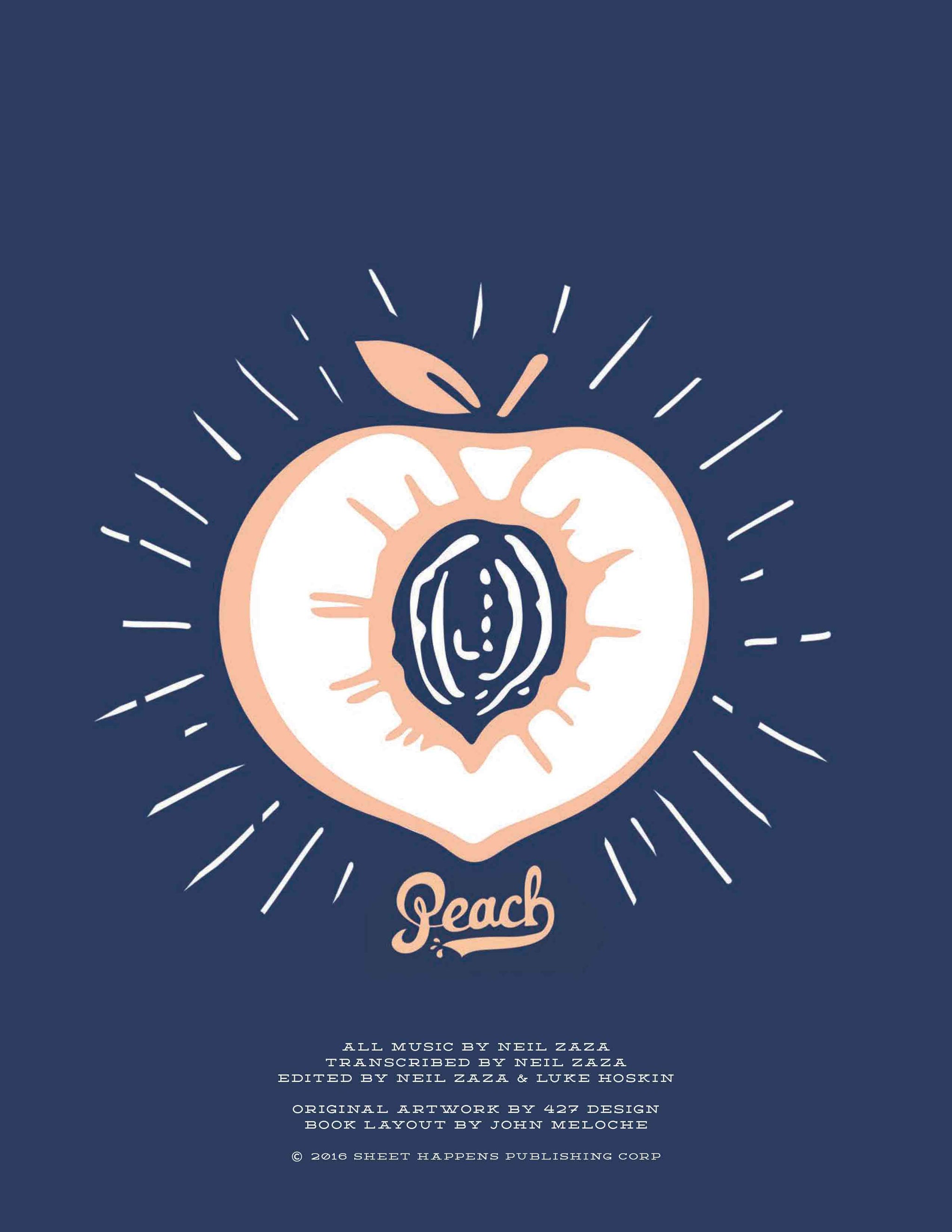 Neil Zaza: Peach Official Guitar Tab Book – Sheet Happens