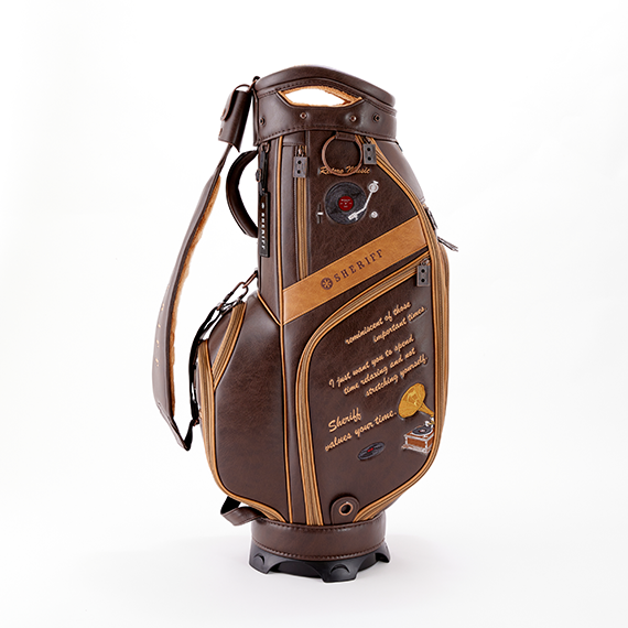 SMU-003CB.ダークブラウン（合成皮革） – キャディバッグ・ゴルフ