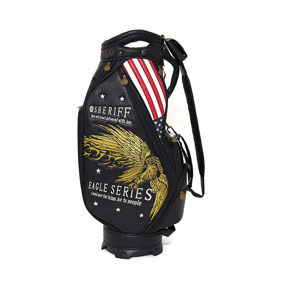 SFE-003CB.ブラック（合成皮革） – キャディバッグ・ゴルフバッグ