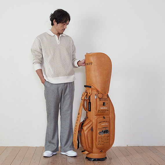 SFC-019CB.キャメル（合成皮革） – キャディバッグ・ゴルフバッグ