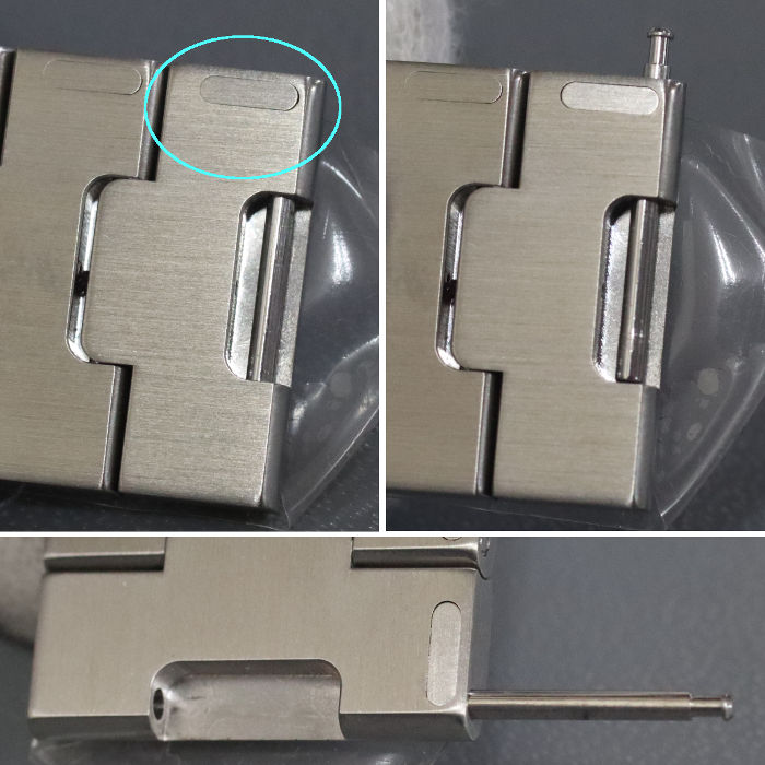 カルティエ「スマートリンク」サイズ調整システムと「クイックスイッチ