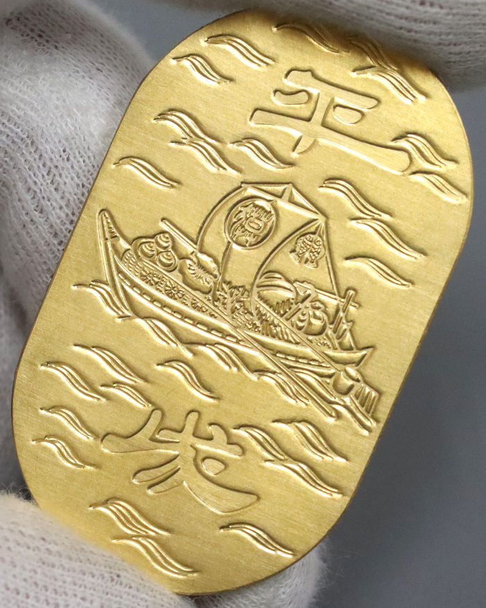 桜の通り抜け 百十周年記念「平成桜小判」純金製 | 質屋ブログ