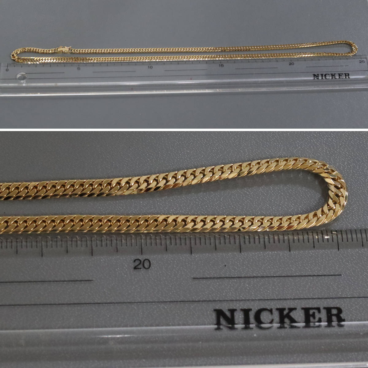 ジュエリー・アクセサリー その他ブランド 田中貴金属 K18喜平