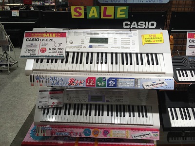 数量限定】CASIOキーボードLK-122・LK-222が大特価!!｜島村楽器