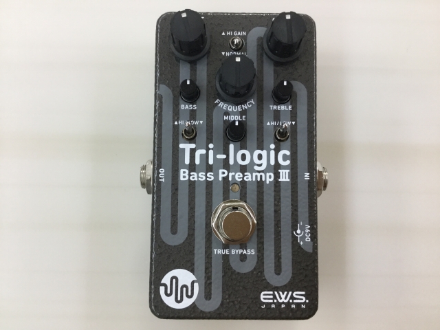 ベーシスト必見のプリアンプのご紹介！-E.W.S Tri-logic BassPreampⅢ