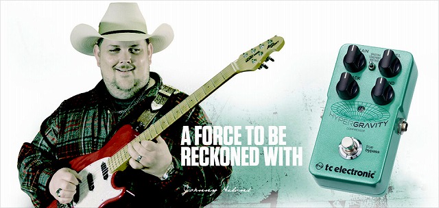 エフェクター】tc electoronicより新商品のペダルHyperGravity