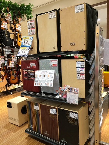 カホン】富士見店のカホンをご紹介！｜島村楽器 ららぽーと富士見店