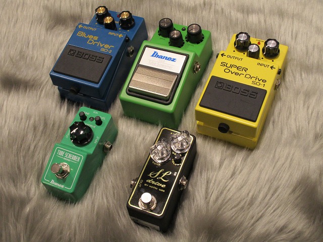 エレキギター初心者にオススメのエフェクター特集！～オーバードライブ