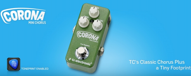流行のミニペダルに定番のtcから新機種登場】t.c.electronic