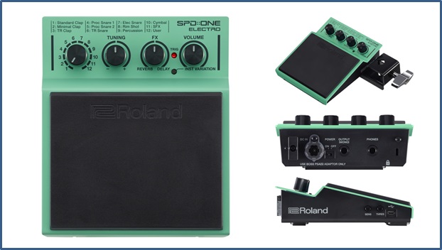 電子パ―カッション】ローランド新製品 SPD::ONE シリーズ発売中
