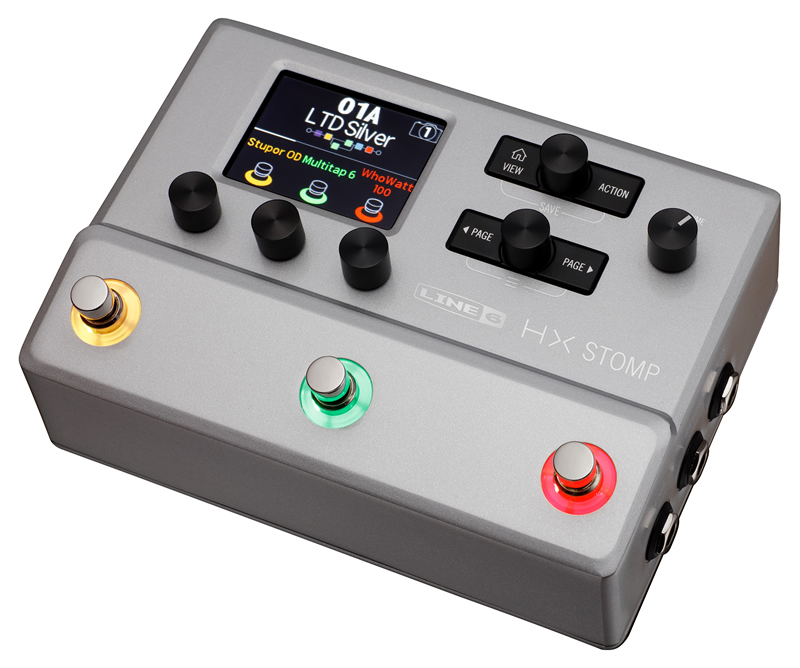 入荷情報】箱在庫あります！Line 6『HX Stomp』に数量限定”Silver