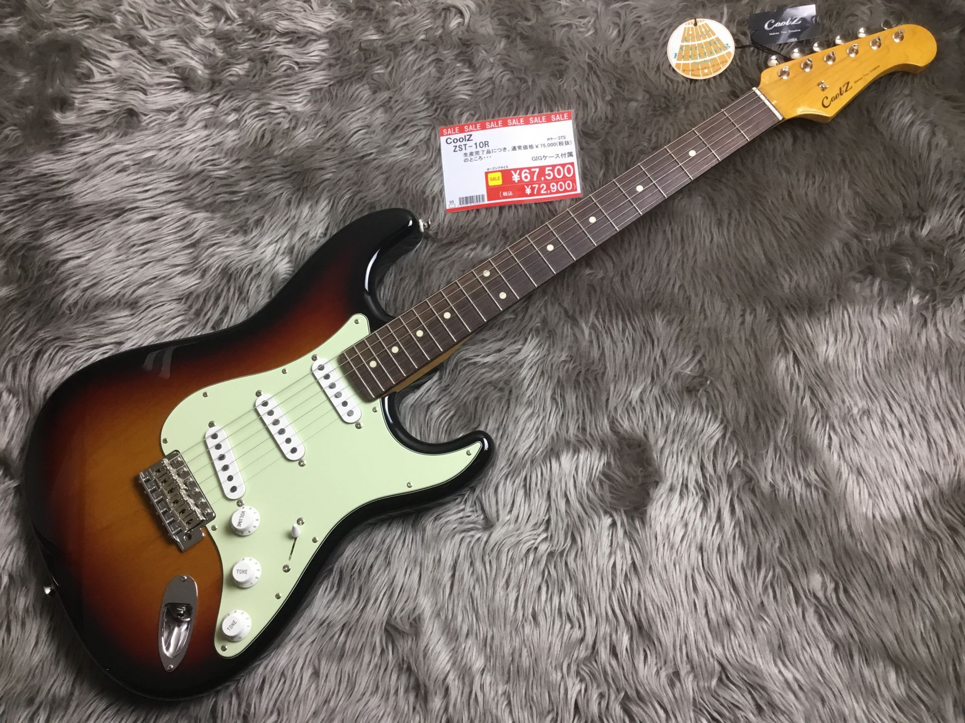 旧品番のHISTORY、Coolzのエレキギター・ベースが最大30%OFF！良い