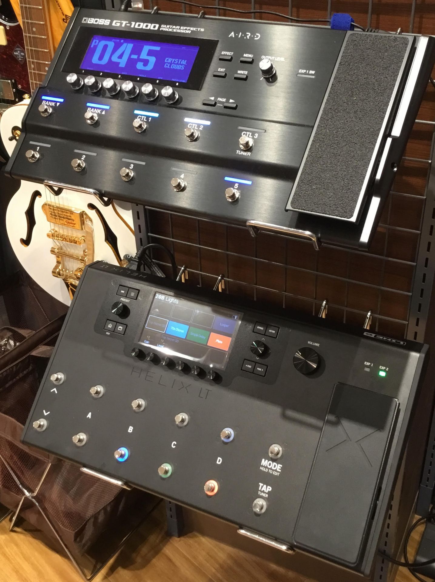 入荷情報】Helix LT vs GT-1000 徹底比較できます！！！【マルチ