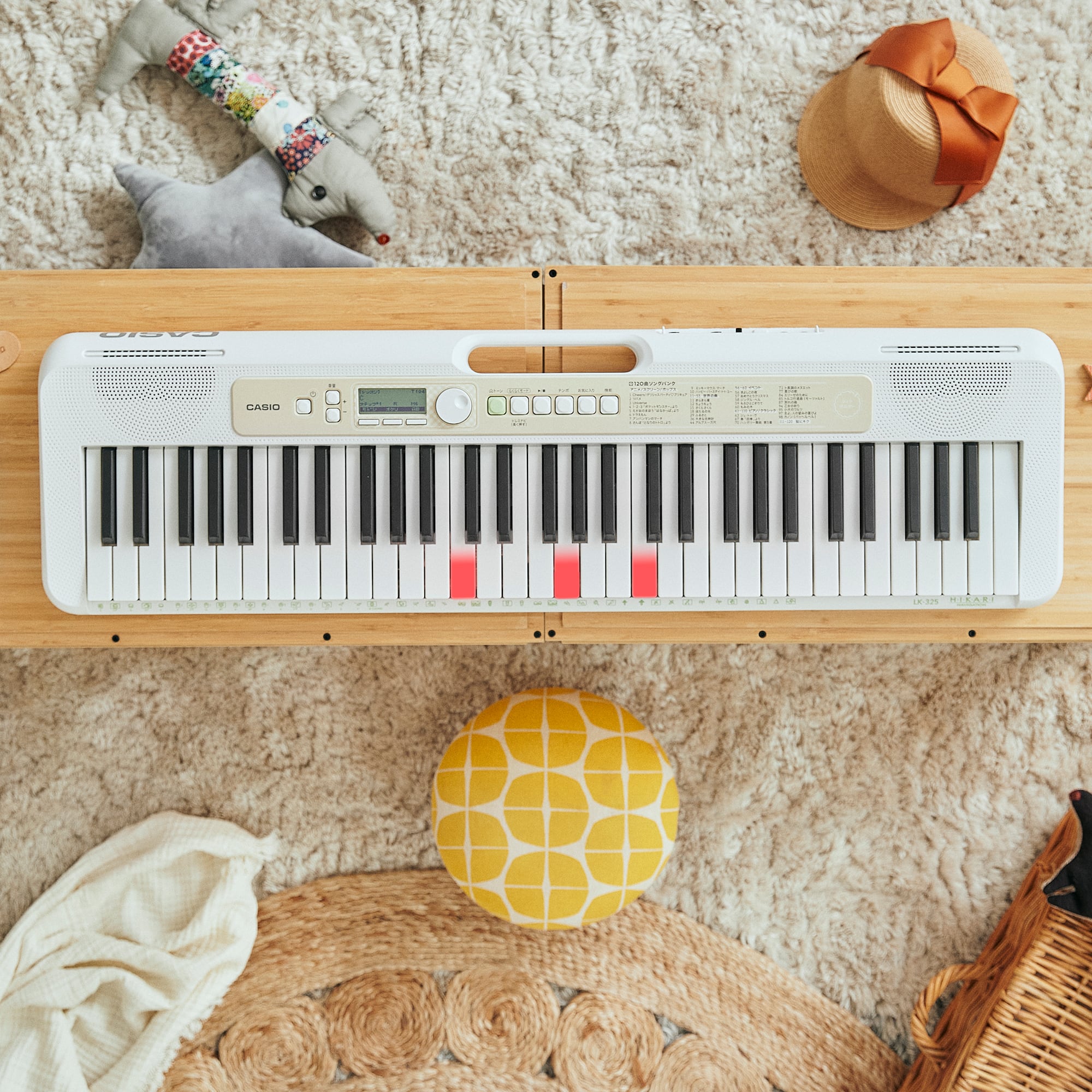 2022年モデル】光るキーボードLK-325 9/8発売！｜島村楽器 ららぽーと