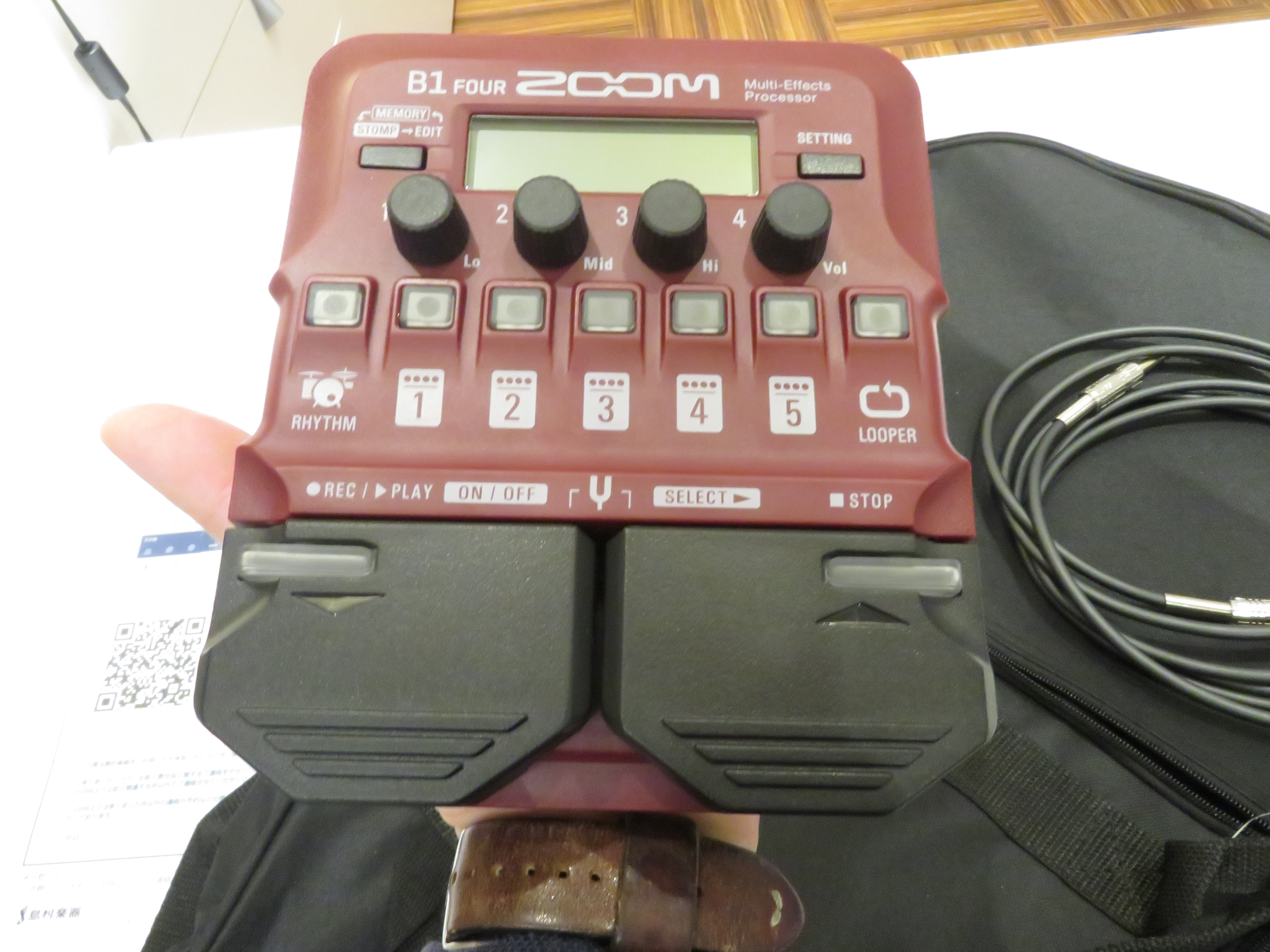 レビュー】ZOOM新製品B1 FOURを触ってみた｜島村楽器 アクアウォーク大垣店