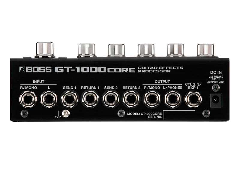 BOSS GT-1000CORE 最高峰のサウンド・クオリティと高い柔軟性を備えた