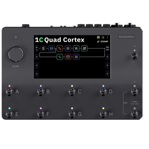 コンパクトでパワフルなフロア型モデラー！【Neural DSP】Quad Cortex