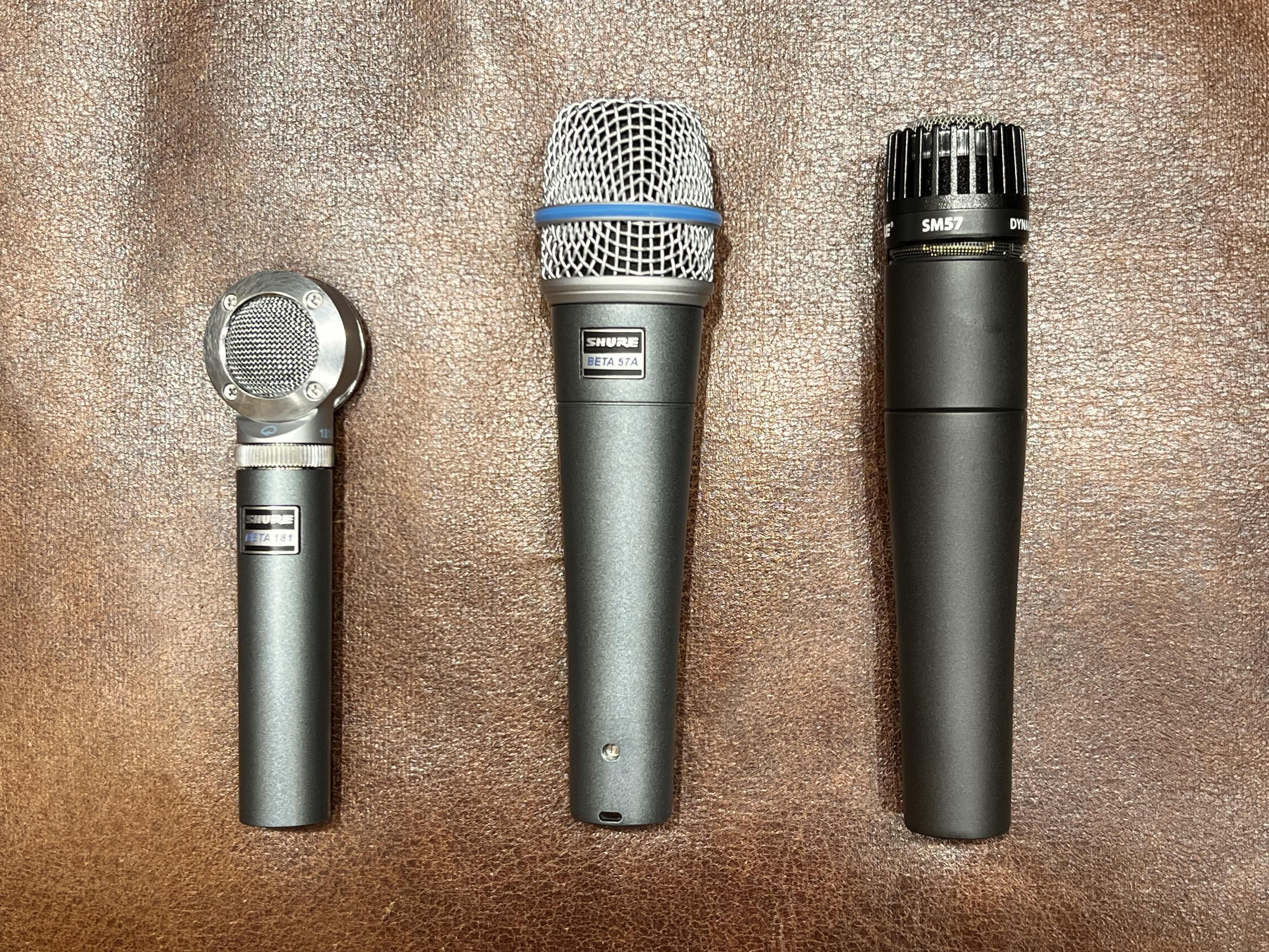 楽器の録音をする方におすすめなワンランク上のマイク【SHURE BETA181