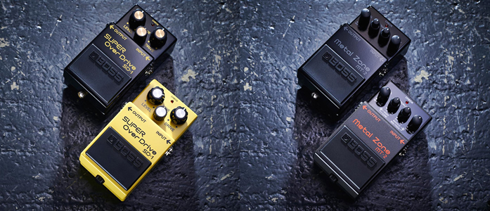 コンパクトエフェクター】BOSSの「SD-1」と「MT-2」のアニバーサリー