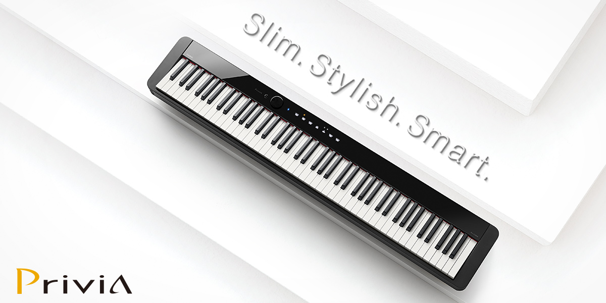 新製品・電子ピアノ】ポーダブル電子ピアノ CASIO NEW Privia 「PX
