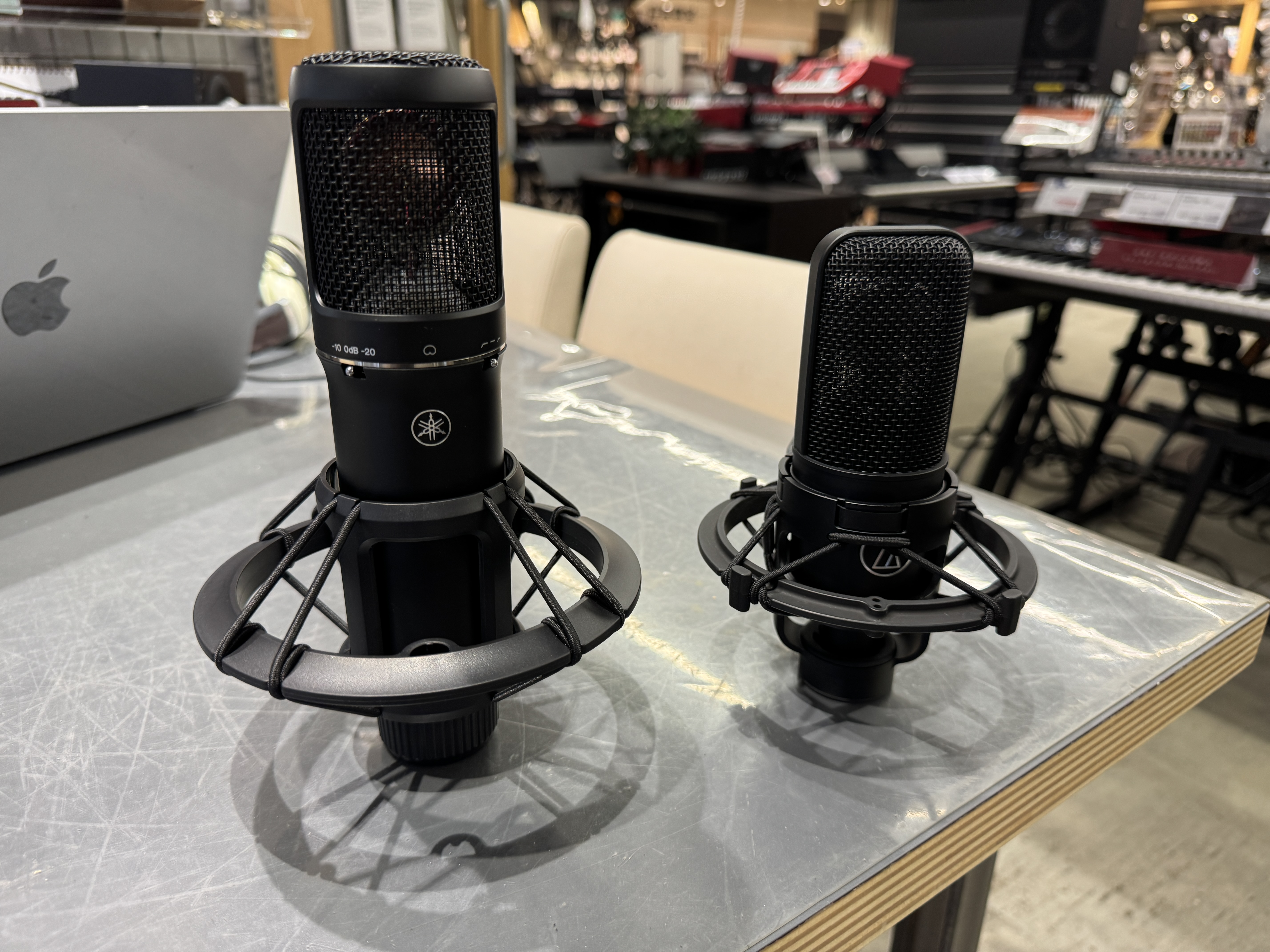 宅録に最適なコンデンサーマイクYAMAHA YCM705が登場！当店にて展示を