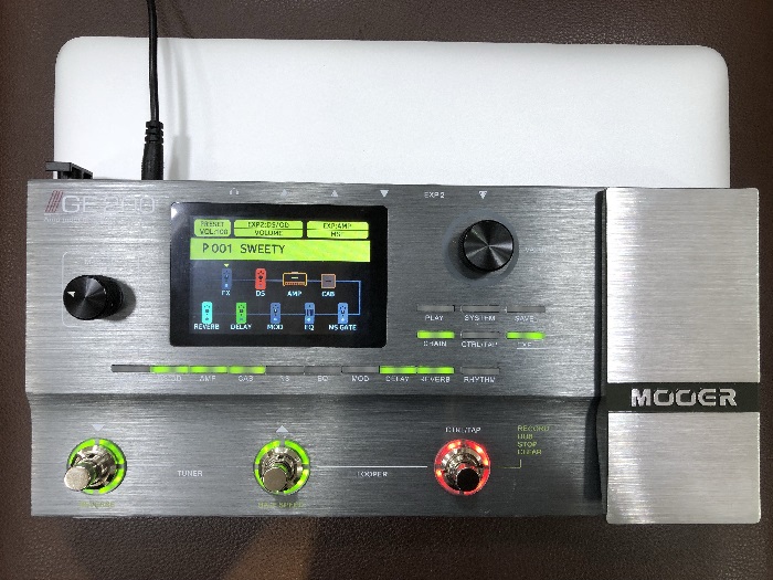 話題の最強マルチエフェクト”MOOER GE200″入荷しました！｜島村楽器