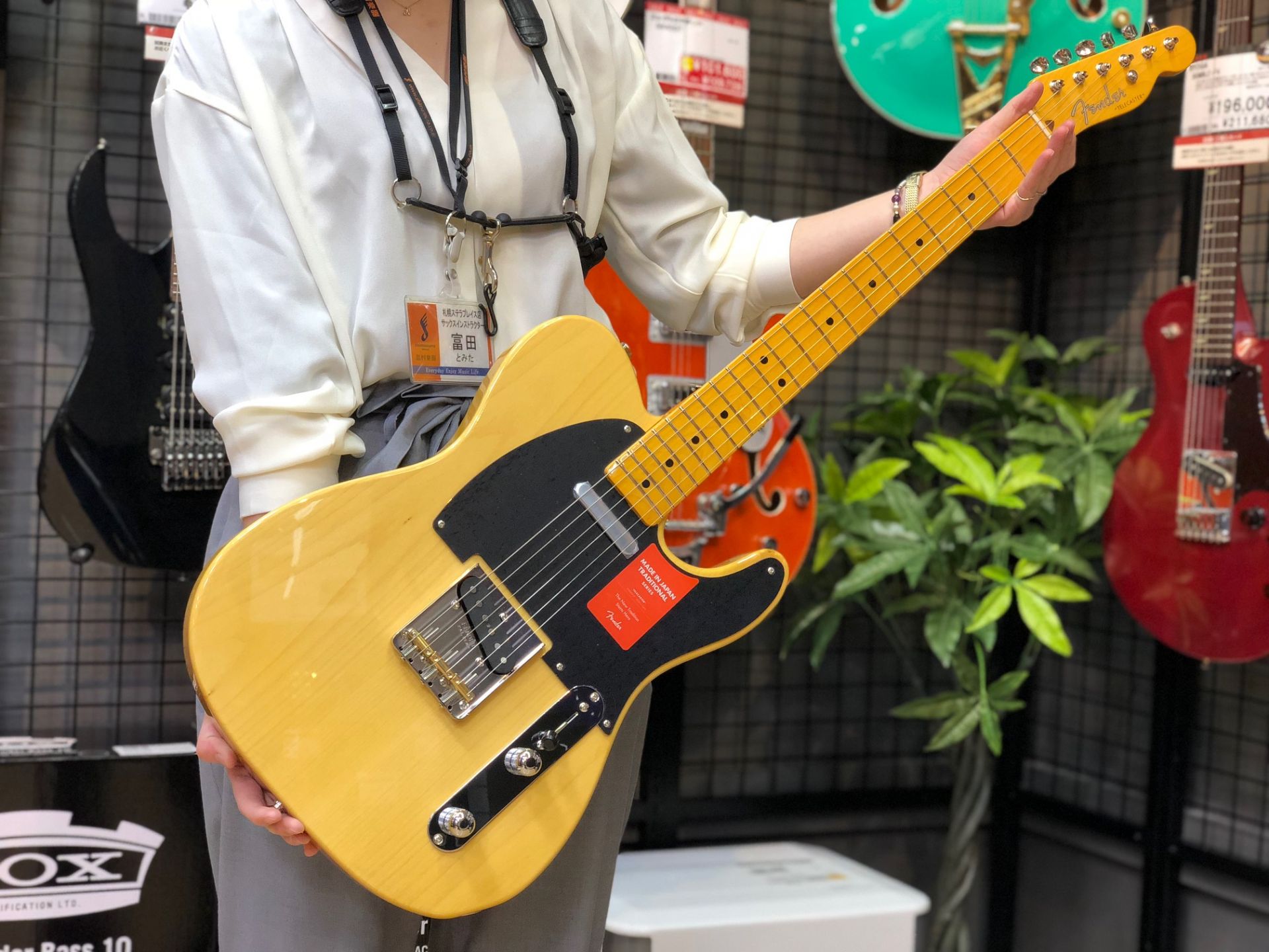 新着入荷情報】 Fender Japan Traditional 50s TELECASTER® 入荷しま
