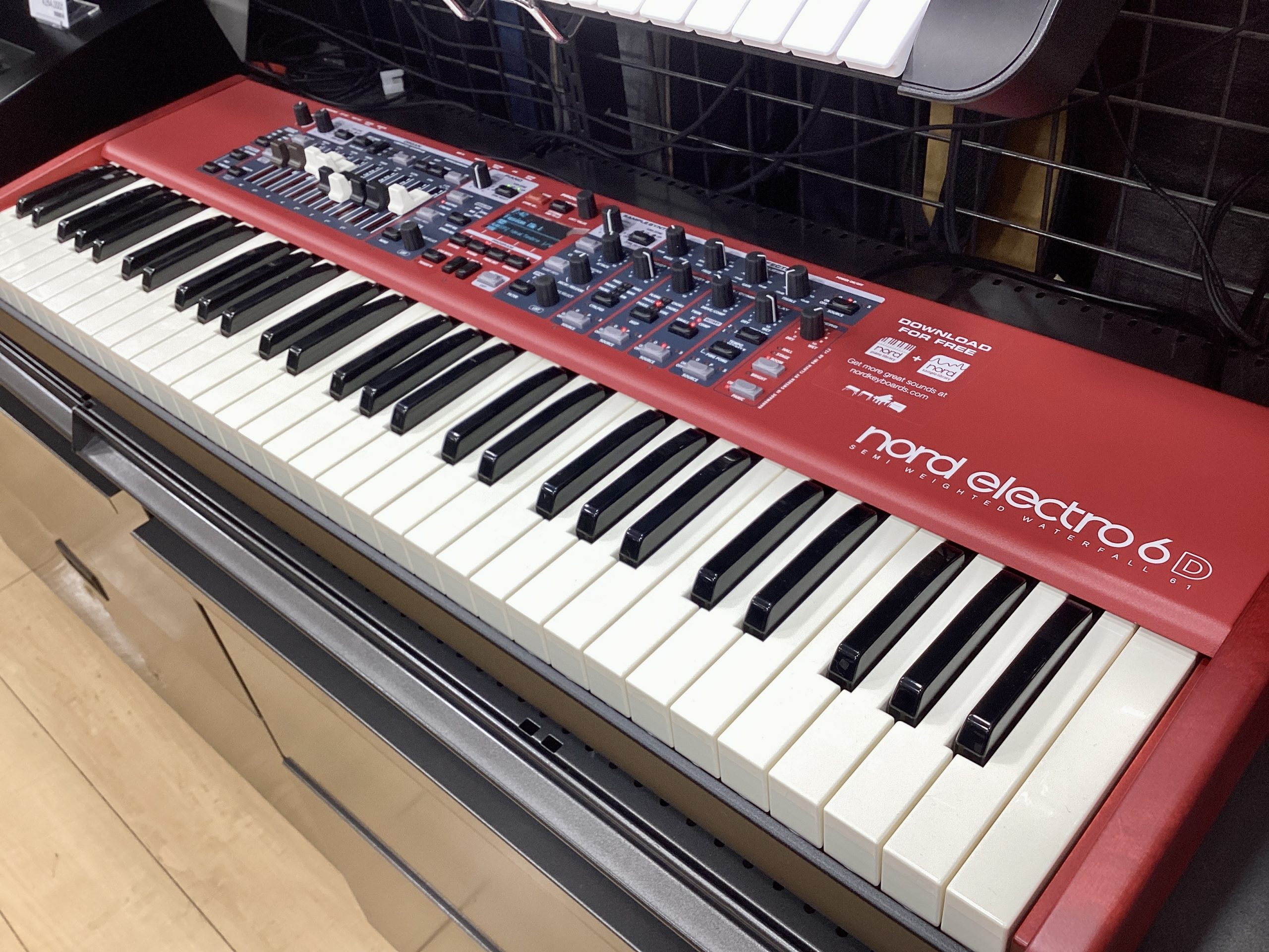 ステージキーボード】Nord/Nord Electro 6D 61店頭展示しています