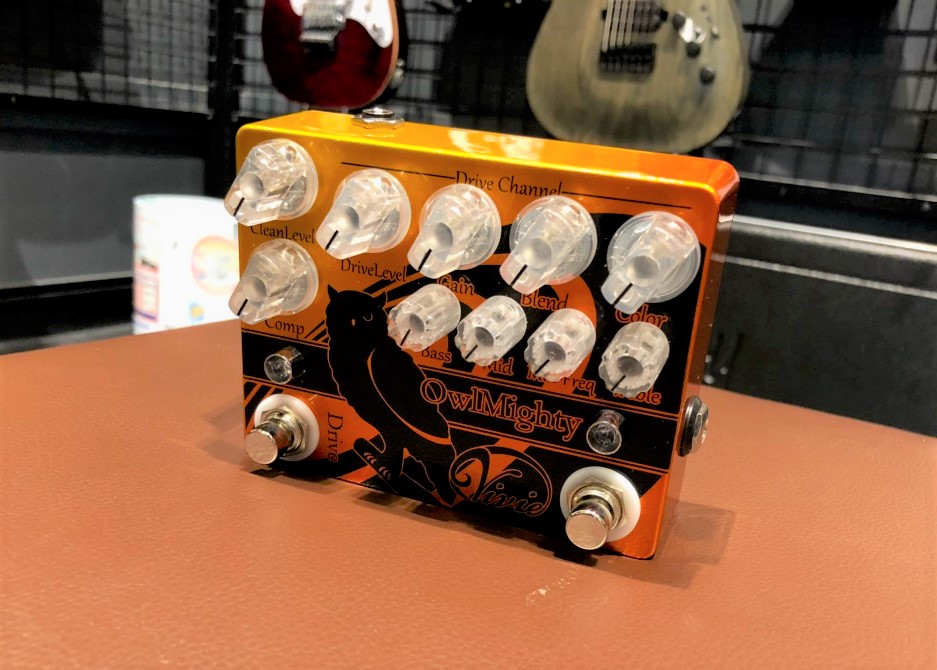 エフェクター】限定200台！人気ベースプリアンプ「Vivie OwlMighty