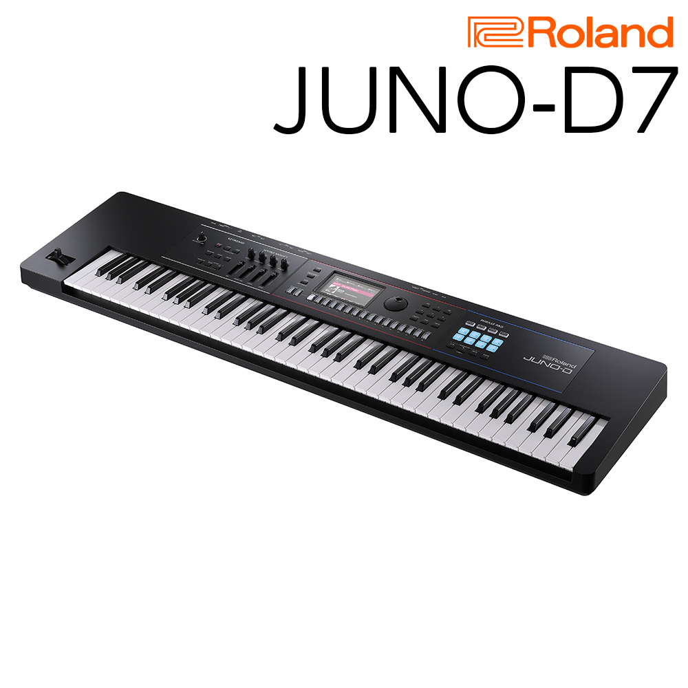 新商品】Rolandの新ライブ・シンセサイザー JUNO-D6/D7/D8 9月27日（金