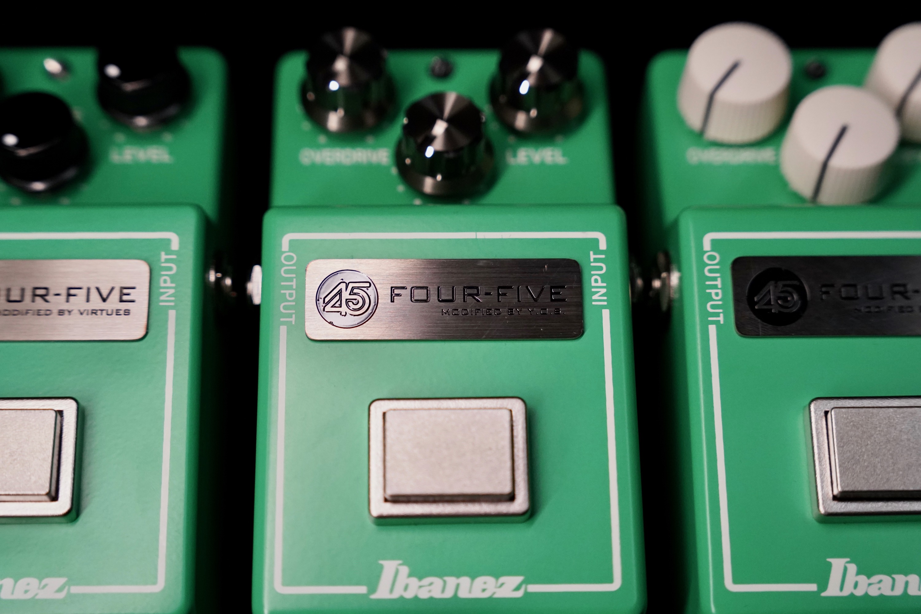 TS808 Four-Five/「Y.O.S.ギター工房」「KarDiaN」「Virtues」3社