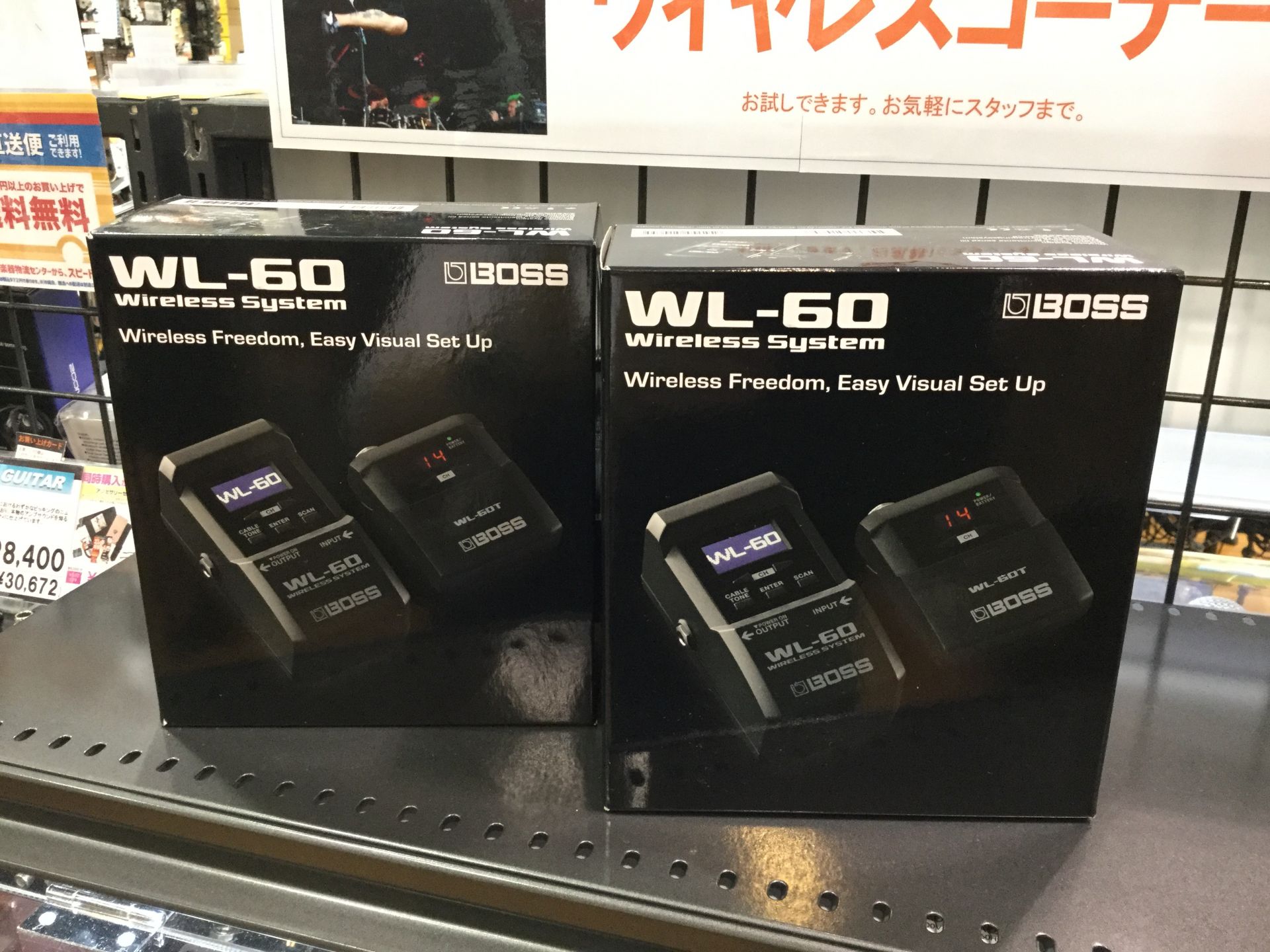 BOSS WL-60 ペダル型 ワイヤレスシステム 【ボス WL60】【2019年6月29