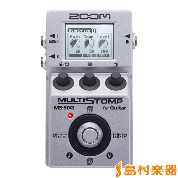 ZOOM MS-50G for Guitar MULTISTOMP ギター用マルチエフェクター