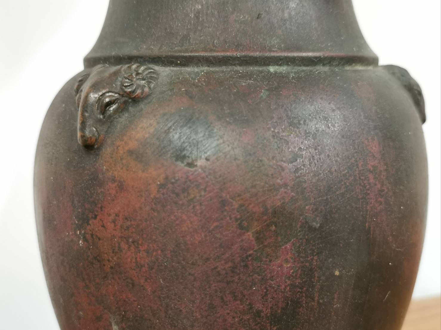 金工師 秦蔵六 青銅 大花瓶 | 新栄堂