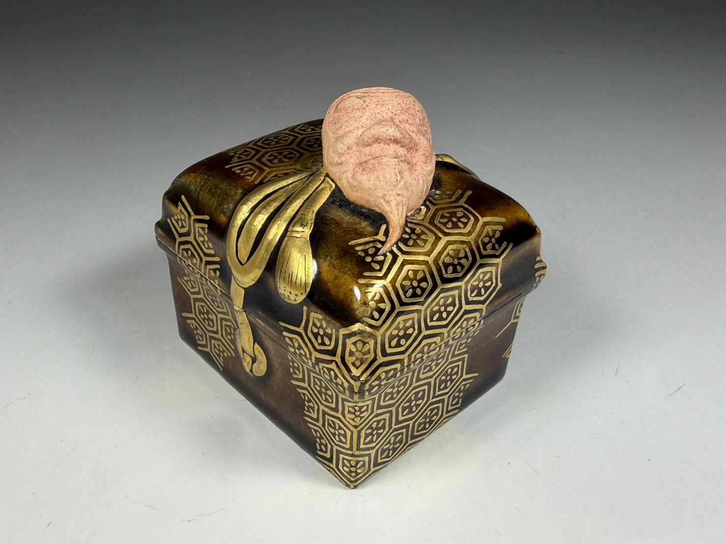 真葛焼 宮川香斎 面箱 香合 表千家 十四代 而妙斎 書付 茶道具 | 新栄堂