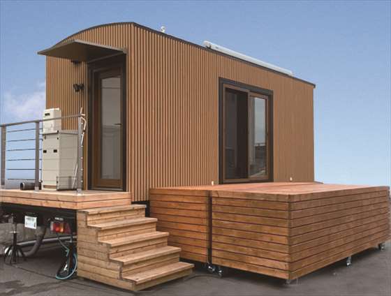 木造トレーラーハウス／株式会社タカハシファーム｜格納機器｜産業機器