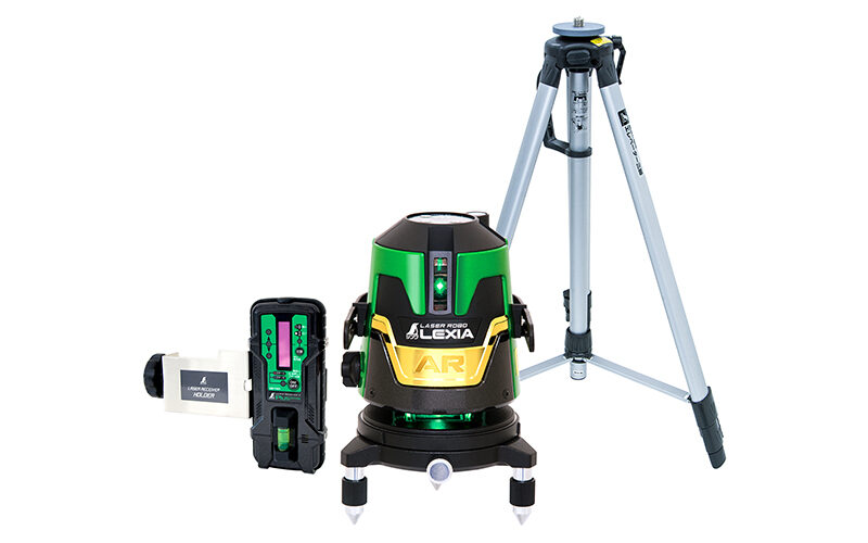 レーザーロボ LEXIA 31ARグリーン 受光器・三脚セット