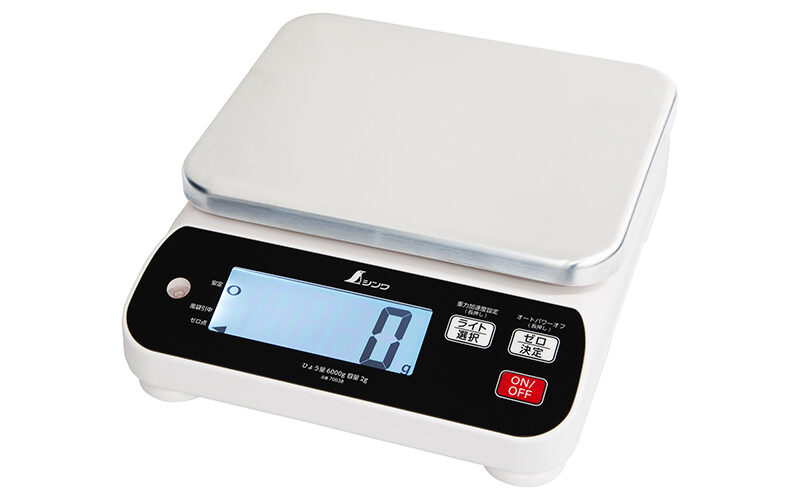 デジタルはかり WP 6000g防塵防水 - シンワ測定株式会社