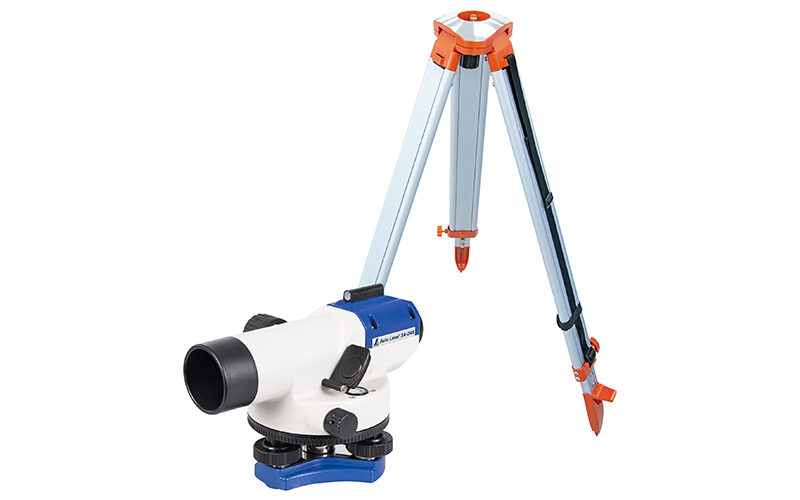オートレベルSA－24A 球面脚頭式三脚付 - シンワ測定株式会社