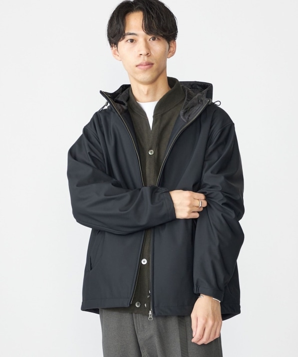 SHIPS:〈洗濯機可能〉ポンチ 裏フリース ストレッチ マウンテン