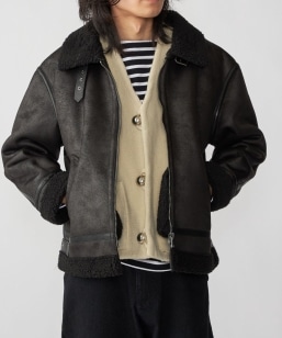 SHIPS: ラムレザー ダブル ライダースジャケット｜ SHIPS 公式サイト