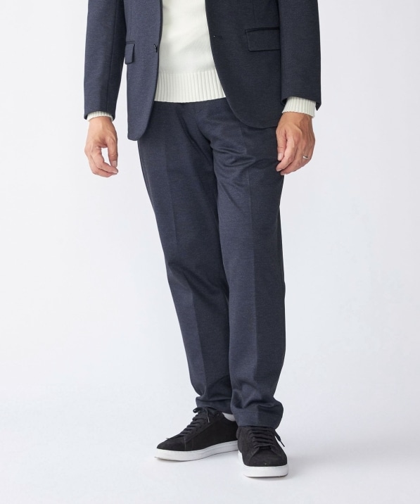 SHIPS:〈洗濯機可能〉アクティブ ジャージー スラックス(セットアップ