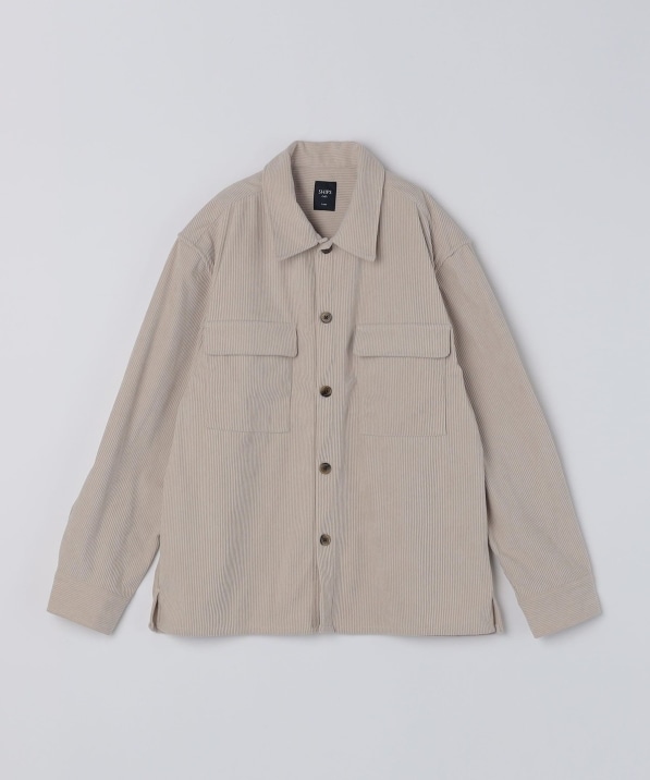 SHIPS Colors:〈洗濯機可能〉コーデュロイ CPO シャツジャケット