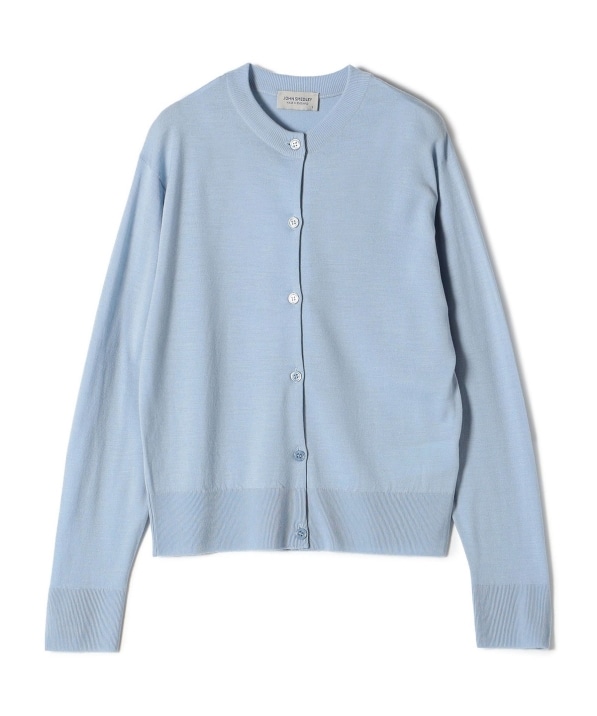 JOHN SMEDLEY:〈洗濯機可能〉クルーネック カーディガン｜ SHIPS 公式