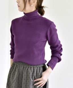 0 x ones：〈手洗い可能〉シアー ケーブル ニット プルオーバー