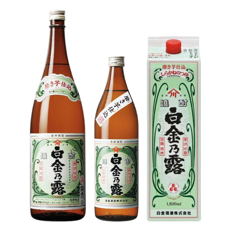 魔王日本・白金乃露1本、姶良1本の 焼酎セット 720ml 魔王日本・白金
